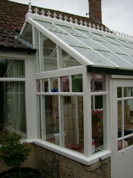 Timber Window Conservation - Garden room redecoration project